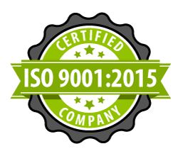 ISO9001:2015 Certified Quality